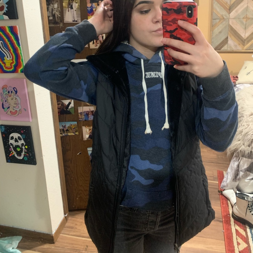 Reversible north face vest